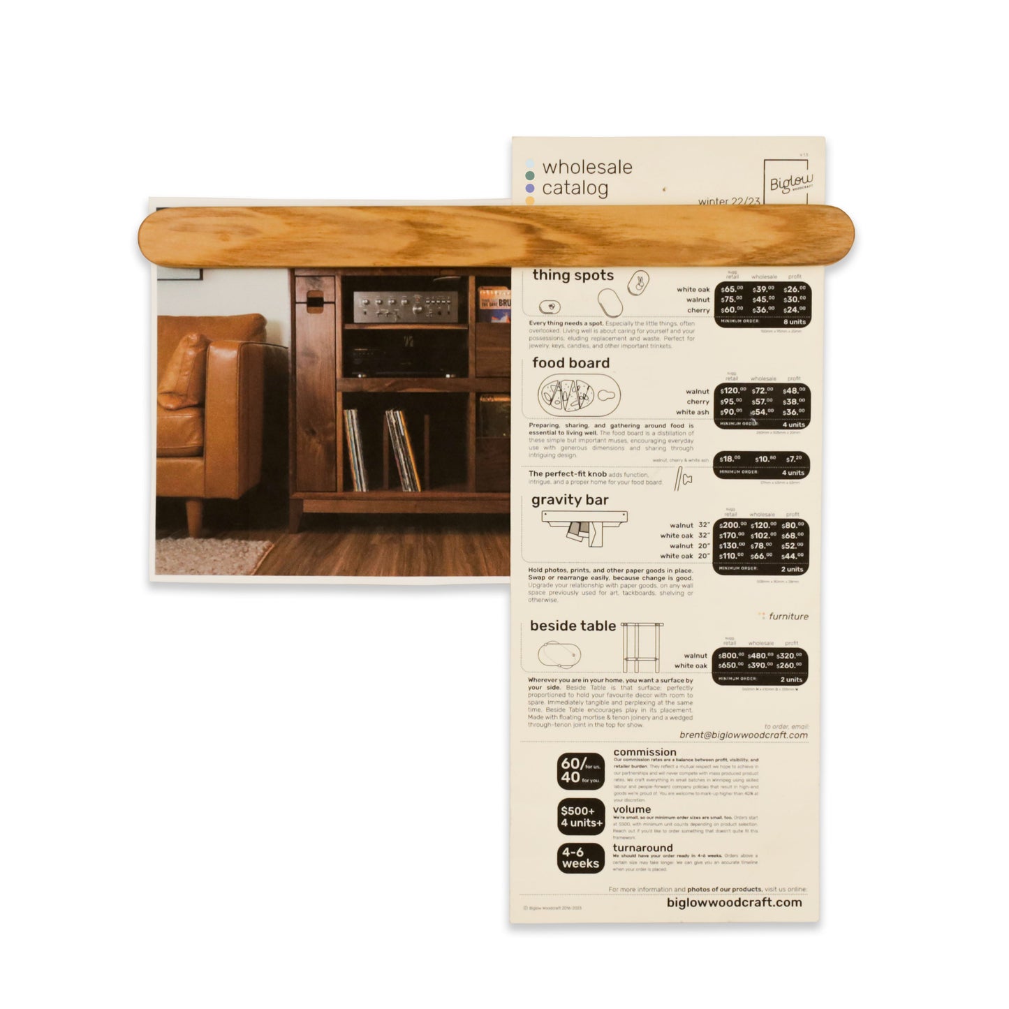 Magnet Sticks - Biglow Woodcraft - 10"