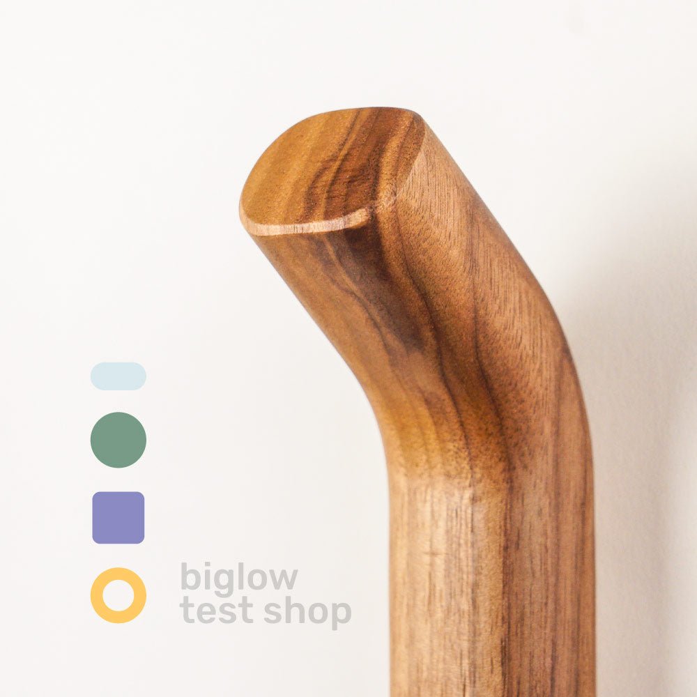 2 Hooks - Biglow Woodcraft - 