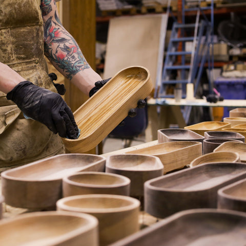 Cup Links - Biglow Woodcraft - Walnut