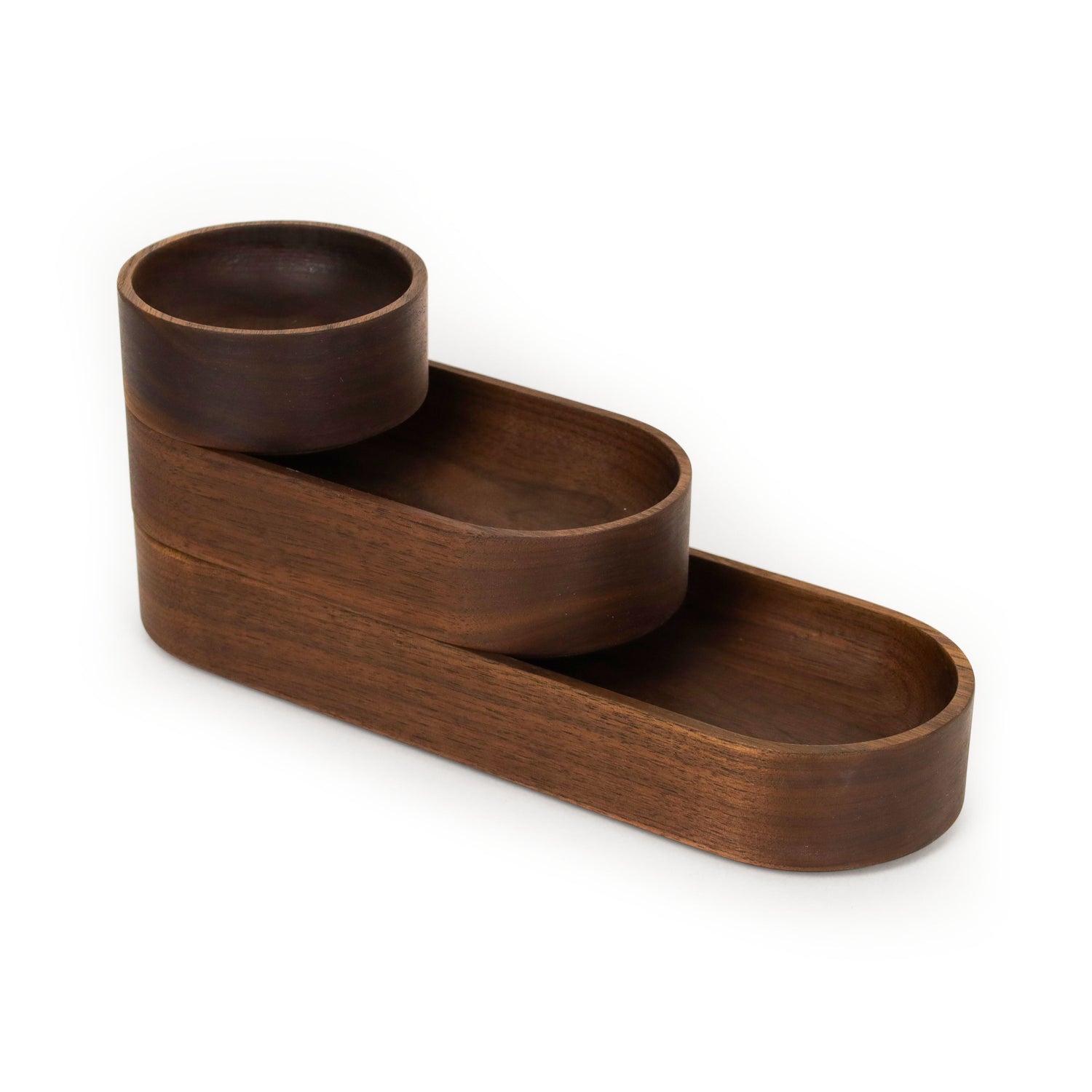 Cup Links - Biglow Woodcraft - Walnut