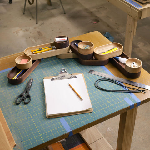 Cup Links - Biglow Woodcraft - White Ash