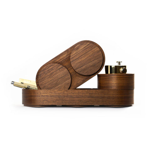 Cup Links (Rescue Shop) - Biglow Woodcraft - Walnut