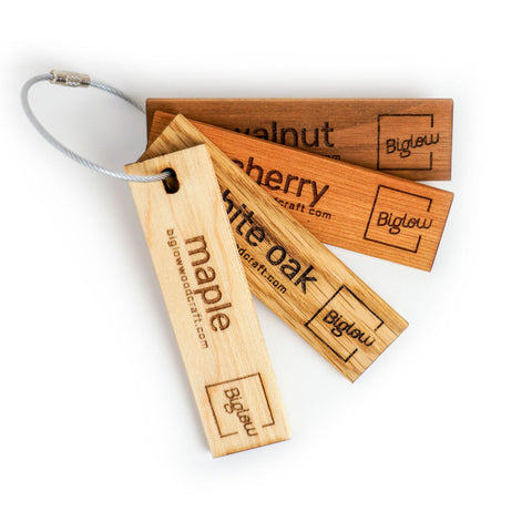Wood Species Sample Pack - Biglow Woodcraft -