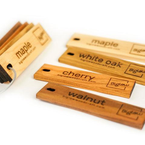 Wood Species Sample Pack - Biglow Woodcraft -