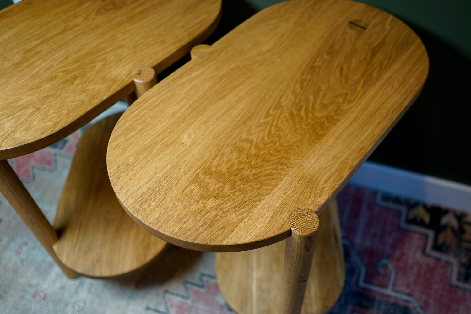 Beside Table - Biglow Woodcraft - White Oak